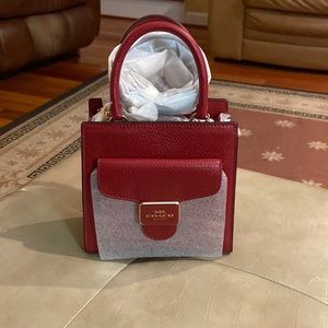Coach Online Exclusive Mini Peper Crossbody 1941 Red .